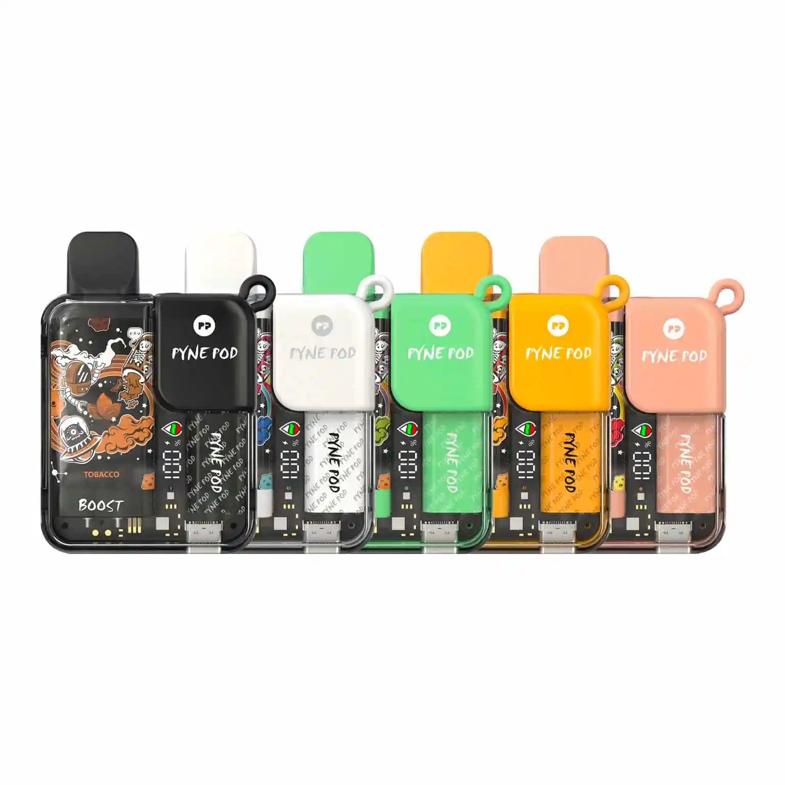 3X Value Pack Pyne Pod Boost 8500 - Black Coral